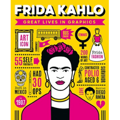 Great Lives in Graphics: Frida Kahlo-by-Button Books