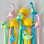 Jurassic Dinosaur Wiggle Gel Pen-by-BC USA
