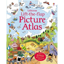Lift-the-Flap Picture Atlas-by-Usborne