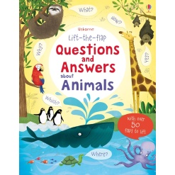 Lift-the-Flap Questions and Answers About Animals-by-Usborne