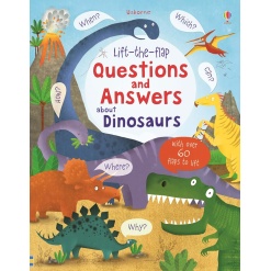 Lift-the-Flap Questions and Answers About Dinosaurs-by-Usborne