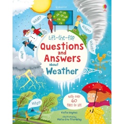 Lift-the-Flap Questions and Answers About Weather-by-Usborne