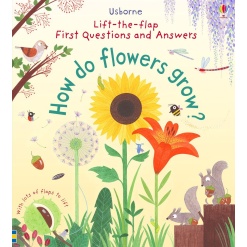 Lift-the-flap First Questions and Answers: How Do Flowers Grow?-by-Usborne