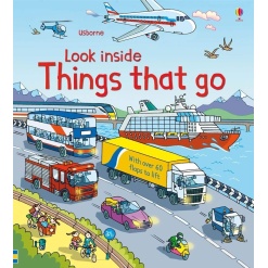 Look Inside Things That Go-by-Usborne