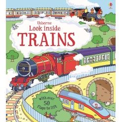 Look Inside Trains-by-Usborne