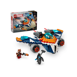 Marvel Rocket's Warbird vs. Ronan-by-Lego
