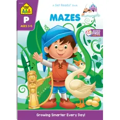 Mazes Preschool Workbook-by-School Zone