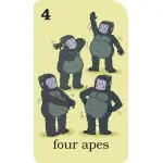 Old Maid Numbers Game Cards - Image 2