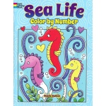 Sea Life Color By Number-by-Dover Publications