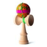 Sweets Slushcult Mini Kendama - Pink Stripe - Image 3