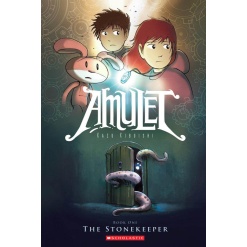 The Stonekeeper: A Graphic Novel (Amulet #1)-by-Scholastic