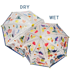 Transparent Color Changing Umbrella-by-Floss & Rock