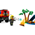 City 4x4 Fire Truck with Rescue Boat - Image 3