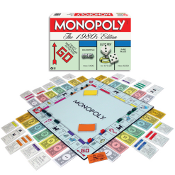 Monopoly Board Game The Classic 1980's Edition-by-Winning Moves