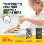 4 in 1 Woodworking Station for Kids - Image 6
