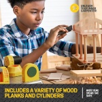 4 in 1 Woodworking Station for Kids - Image 7