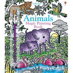 Animals Magic Painting Book-by-Usborne