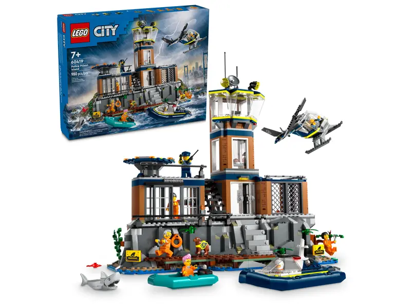 City Police Prison Island-by-Lego