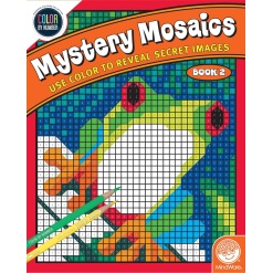 Color By Number Mystery Mosaics: Book 2-by-Mindware