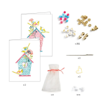 Djeco You & Me Jewelry Kit: Love Letters Beads & Jewelry - Image 2