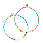 Djeco You & Me Jewelry Kit: Love Letters Beads & Jewelry - Image 3