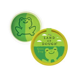 Green Frog Mini Dough Cup-by-Crazy Aaron's Putty World