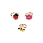 Ladybug Garden Ring Set-by-Great Pretenders