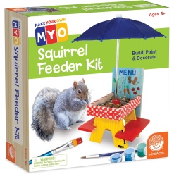 Make Your Own Squirrel Feeder-by-Mindware