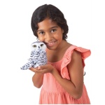 Mini Snowy Owl Puppet - Image 4