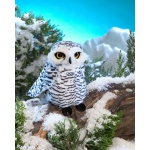 Mini Snowy Owl Puppet - Image 5