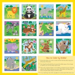 My First Color-by-Sticker Book - Wild Animals - Image 2