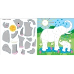 My First Color-by-Sticker Book - Wild Animals - Image 5