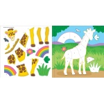 My First Color-by-Sticker Book - Wild Animals - Image 6