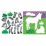 My First Color-by-Sticker Book - Wild Animals - Image 7