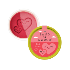 Pink Hearts Mini Dough Cup-by-Crazy Aaron's Putty World