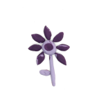 Purple Flower Mini Dough Cup - Image 2