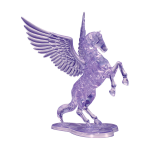 Purple Unicorn 3D Crystal Puzzle - Image 4