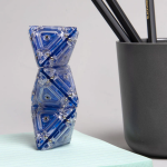 Pyramid Geode Magnetic Fidget Set - Cobalt - Image 3