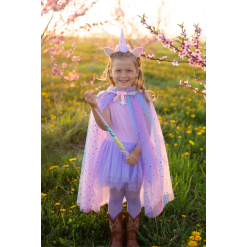 Rainbow Unicorn Cape & Headband-by-Great Pretenders