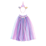 Rainbow Unicorn Cape & Headband - Image 6