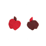 Red Apple Mini Dough Cup - Image 2