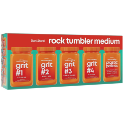 Rock Tumbler Refill Grit-by-Dan & Darci
