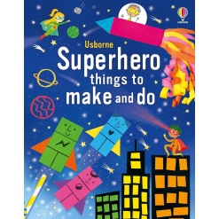 Superhero Things to Make and Do-by-Usborne