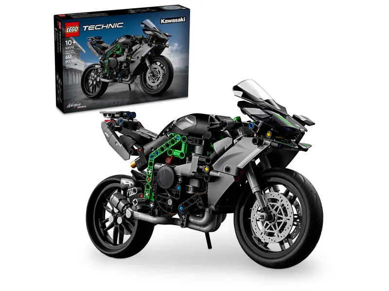 Technic Kawasaki Ninja H2R Motorcycle Technic Kawasaki Ninja H2R Motorcycle-by-Lego