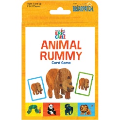 The World of Eric Carle Animal Rummy Card Game-by-University Games