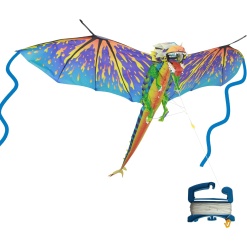 3D Blue Dragon Kite-by-Brainstorm