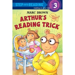 Arthur's Reading Trick (Step into Reading)-by-Random House