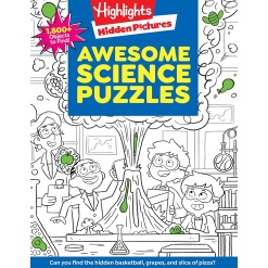 Awesome Science Puzzles (Highlights Hidden Pictures)-by-Highlights