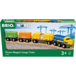 Brio Three Wagon Cargo Train-by-Brio