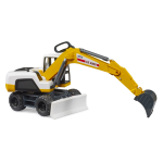 Bruder Excavator Yellow/White - Image 2